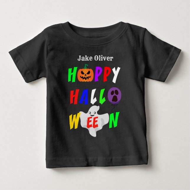 Fröhliches Halloween Baby T-shirt (Vorderseite)