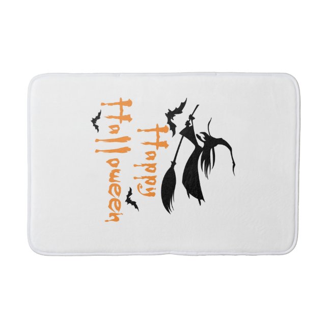 Fröhliches Halloween Badematte (Vorderseite)