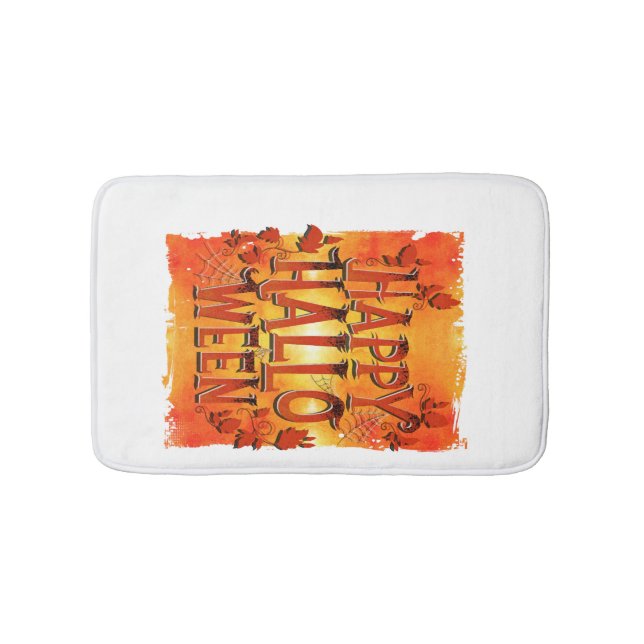 Fröhliches Halloween Badematte (Vorderseite)