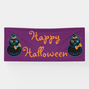 Fröhliches Halloween-Banner Banner