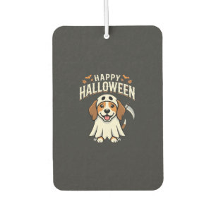 Fröhliches Halloween Beagle Hund Design_1 Autolufterfrischer