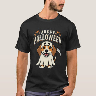 Fröhliches Halloween Beagle Hund Design_1 T-Shirt