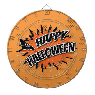Fröhliches Halloween Dartscheibe