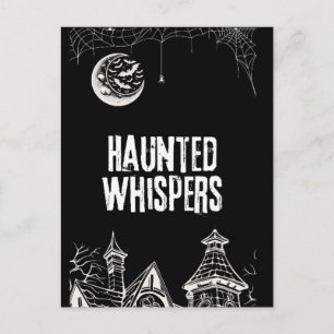 Fröhliches Halloween-Design Postkarte
