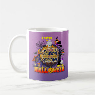 Fröhliches Halloween, es ist spooky Season-Feier Kaffeetasse