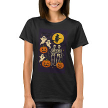 Fröhliches Halloween fliegende Hexe