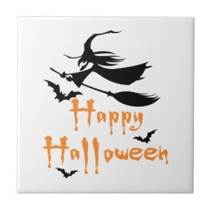 Fröhliches Halloween Fliese