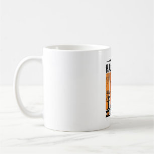 Fröhliches Halloween-Geisterparty-Spookhaus-Shirt Kaffeetasse