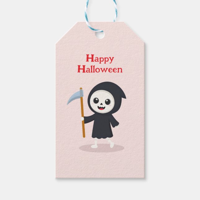 Fröhliches Halloween Geschenkanhänger (Vorderseite)