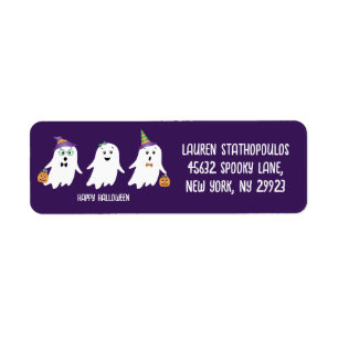 Fröhliches Halloween Gespenster Süßes oder Saures