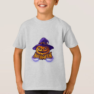 Fröhliches Halloween Gruseliger Jack O' Lantern T-Shirt