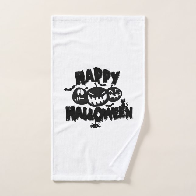 Fröhliches Halloween Handtuch (Handtuch)
