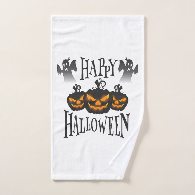 Fröhliches Halloween Handtuch (Handtuch)