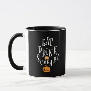 Fröhliches Halloween Iss Trinke Und Sei Gruselig T Tasse