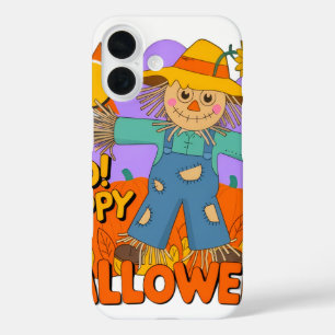 Fröhliches Halloween Junge iPhone 16 Hülle