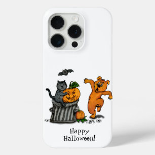 Fröhliches Halloween! Katze Fledermaus Hund und Sp Case-Mate iPhone Hülle