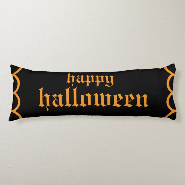 Fröhliches Halloween Kissen (Vorderseite)