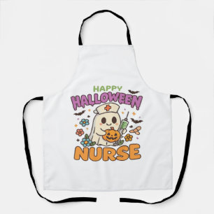 Fröhliches Halloween-Krankenschwester-Shirt  Cute  Schürze