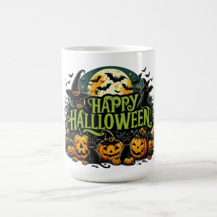Fröhliches Halloween-Kürbis-T-Shirt Kaffeetasse