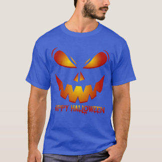 Fröhliches Halloween-Kürbiskürbis Halloween-Fan lu T-Shirt