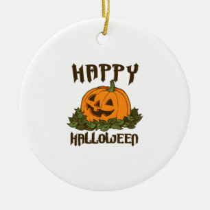 Fröhliches Halloween Lustiges Halloween Kostüm Keramik Ornament