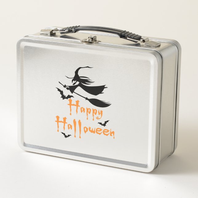 Fröhliches Halloween Metall Brotdose (Vorderseite)