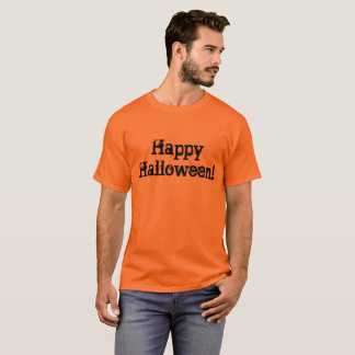 Fröhliches Halloween mit lustigen Halloween-Briefe T-Shirt