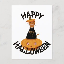 Fröhliches Halloween Oliver! Postkarte