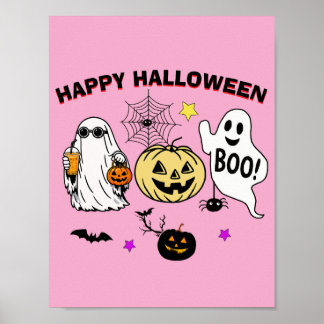 Fröhliches Halloween Poster