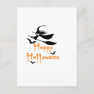 Fröhliches Halloween Postkarte
