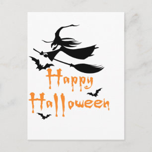 Fröhliches Halloween Postkarte
