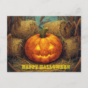 Fröhliches Halloween Postkarte