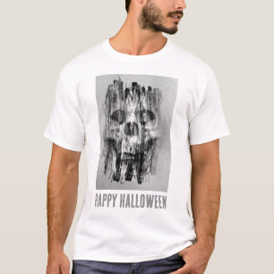 Fröhliches Halloween. Schädel in Not T-Shirt