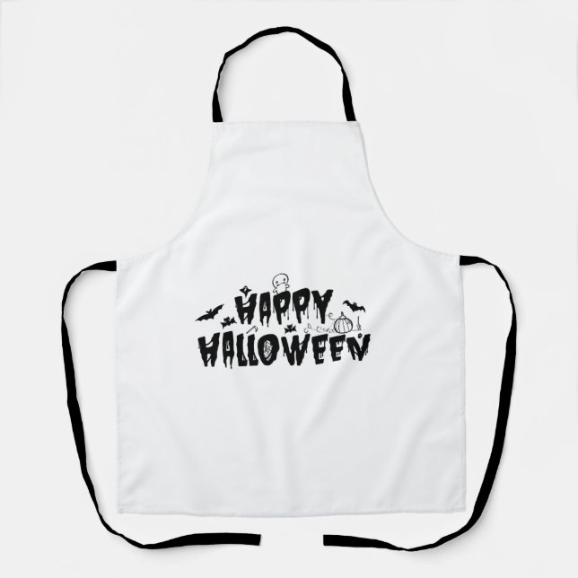 Fröhliches Halloween   Schürze (Vorderseite)