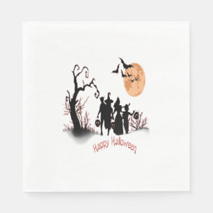Fröhliches Halloween Serviette