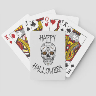 Fröhliches Halloween Spielkarten