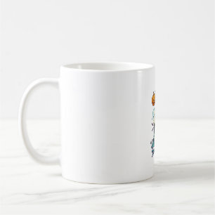 Fröhliches Halloween Spukschloss Kürbisse Geister_ Kaffeetasse