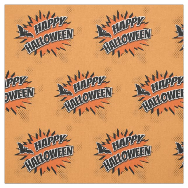 Fröhliches Halloween Stoff (Muster)