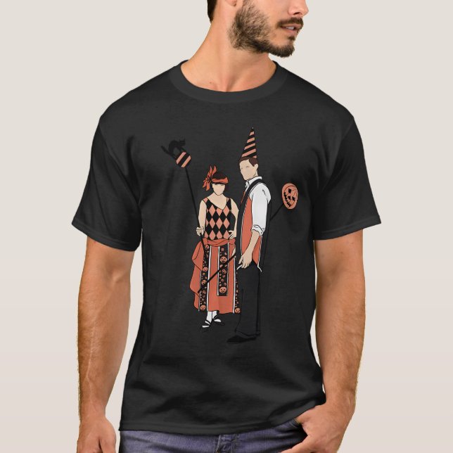 Fröhliches Halloween T-Shirt (Vorderseite)