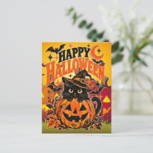 Fröhliches Halloween und BUH Feiertagspostkarte