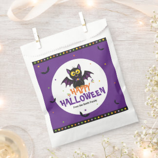 Fröhliches Halloween Vampir Fledermaus Süßes oder  Geschenktütchen
