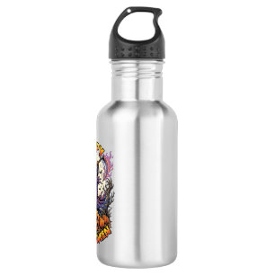 Fröhliches Halloween Vogelscheuche Sensenmann Flam Edelstahlflasche