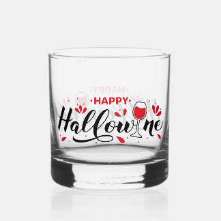 Fröhliches Halloween Whiskyglas