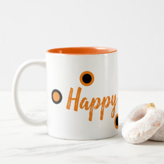 Fröhliches Halloween Zweifarbige Tasse