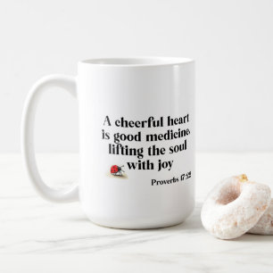 Fröhliches Herz Kaffeetasse