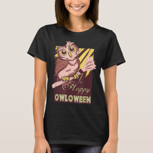 Fröhliches Heulen zu Ween - Hund Halloween T-Shirt