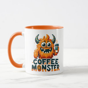 Fröhliches Kaffeemonster Tasse