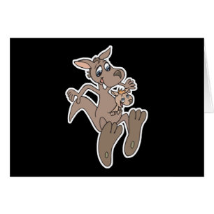 fröhliches Känguru