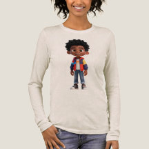 Fröhliches Kinder Regenbogenjacke 3D Charakter Lan