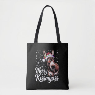 Fröhliches Kissmyass Esel Sarkastisches Weihnachte